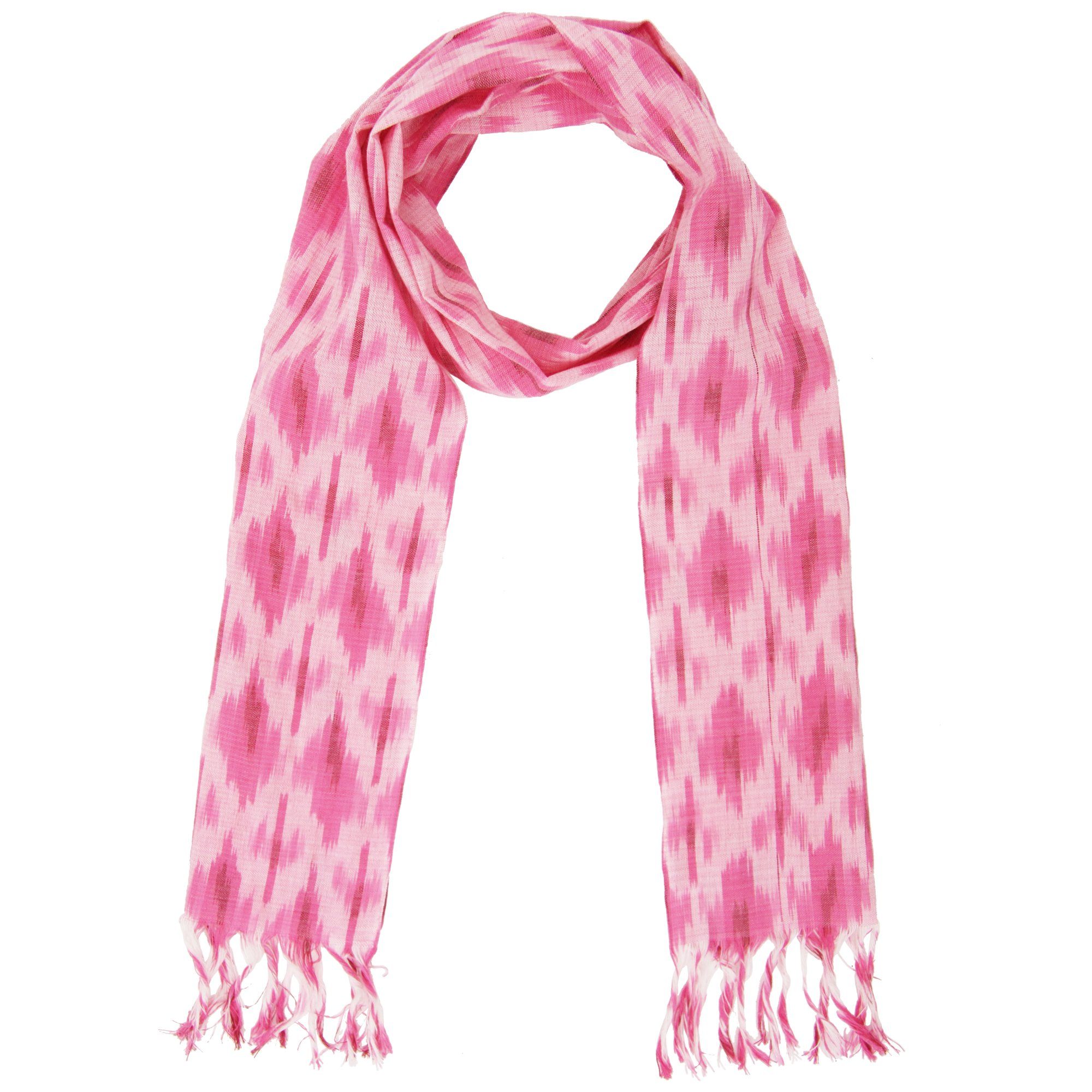 Atitlan Ikat Woven Scarf Scarves & Bandanas La Vie Bien Atitlan Ikat Woven Scarf