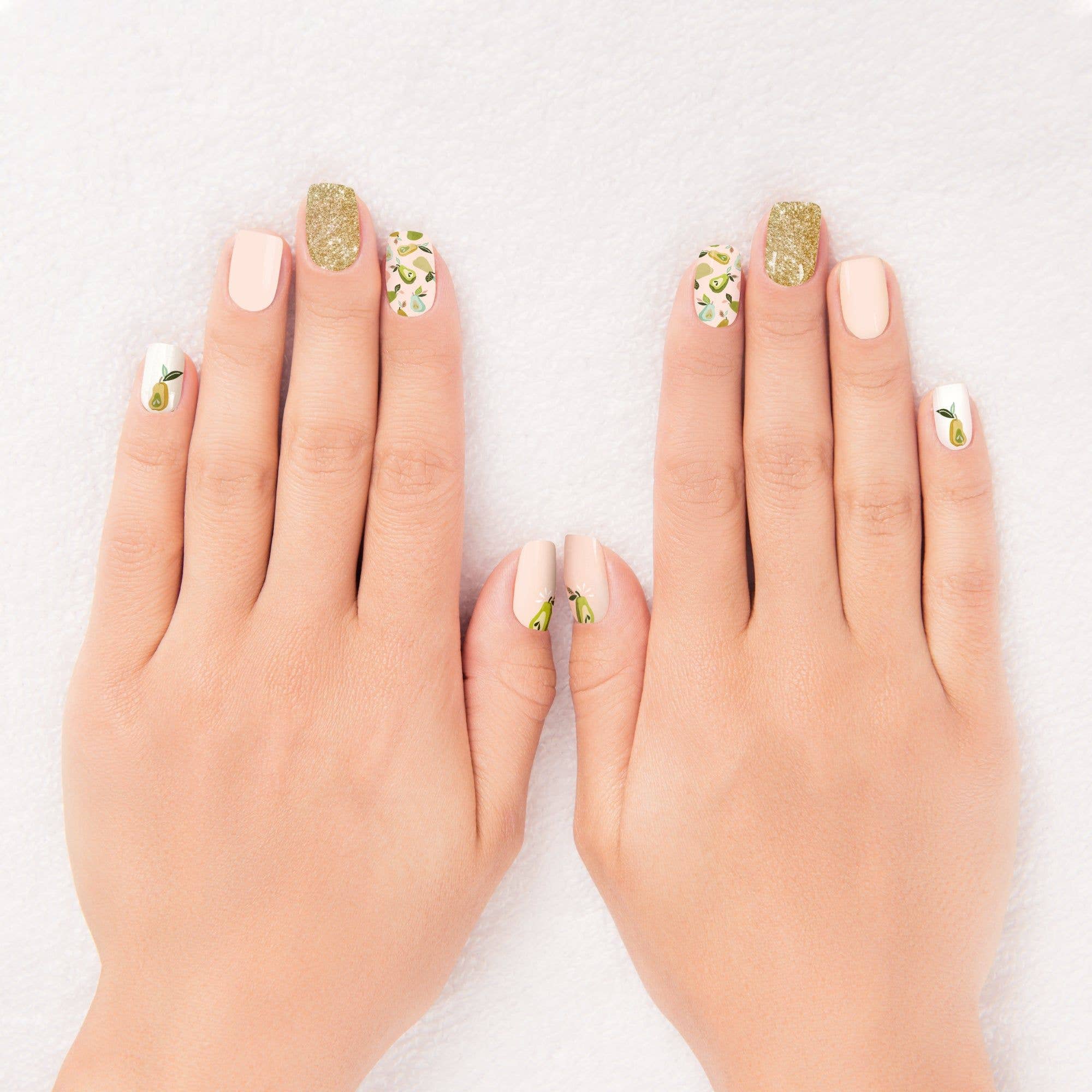 Au Pears Nail Wrap Kit | Nail Care Arts Tools Accessories | On - the - go Travel Kit