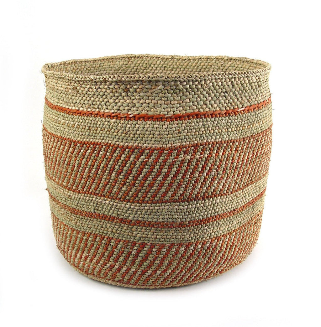 Auburn Stripe Iringa Basket La Vie Bien Auburn Stripe Iringa Basket