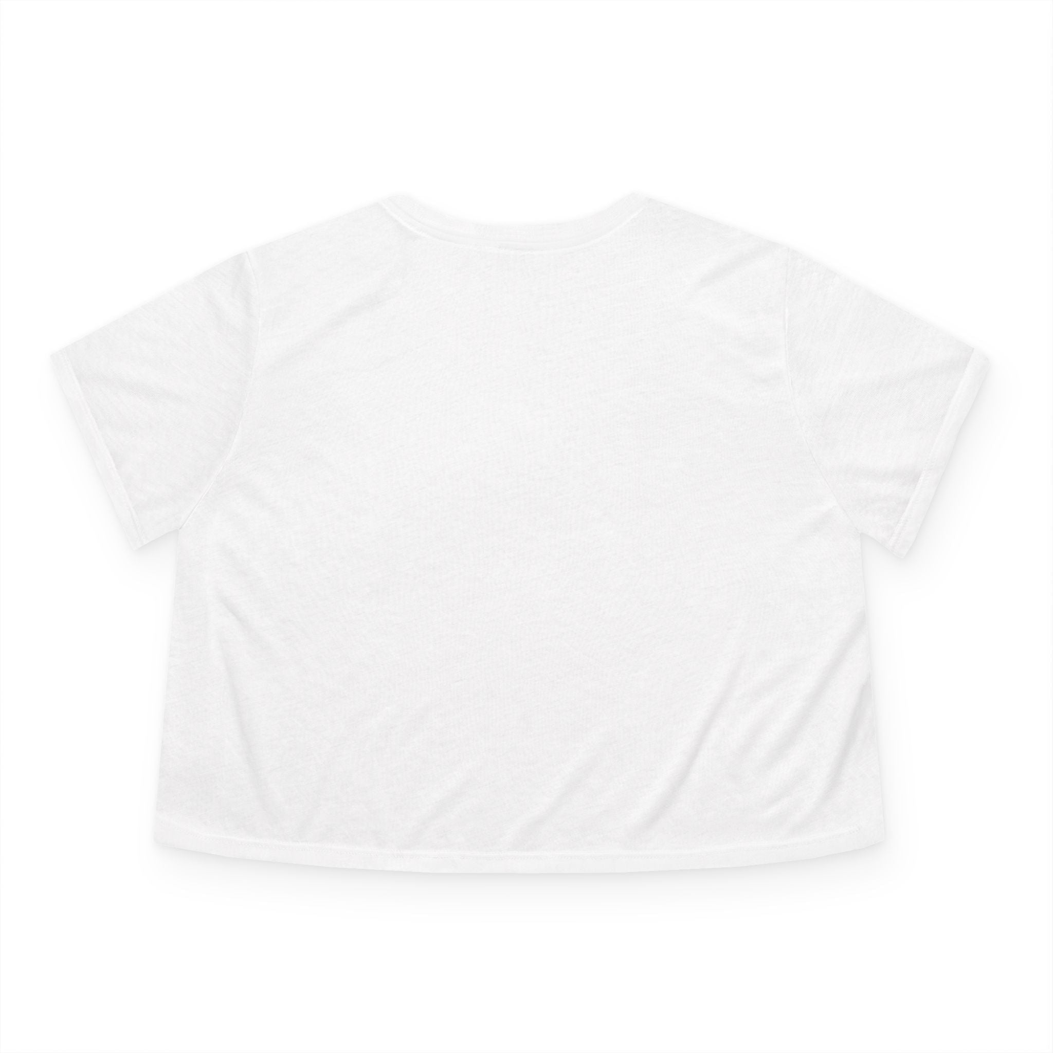Auf Deutsch, bitte women's flowy cropped Tee T-Shirt La Vie Bien Auf Deutsch, bitte women's flowy cropped Tee
