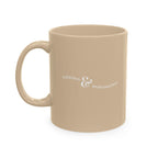 Aufstehen und weitermachen Minimalist Mug, Ceramic Mug for mental health Mug La Vie Bien Aufstehen und weitermachen Minimalist Mug, Ceramic Mug for mental health