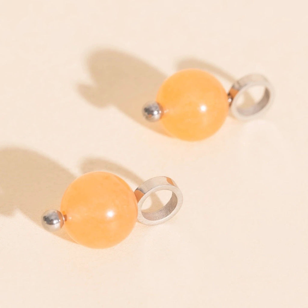 Aura Huggie Hoop Charms by Oh Clementine