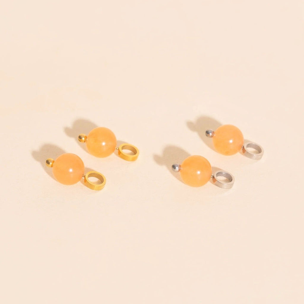Aura Huggie Hoop Charms by Oh Clementine