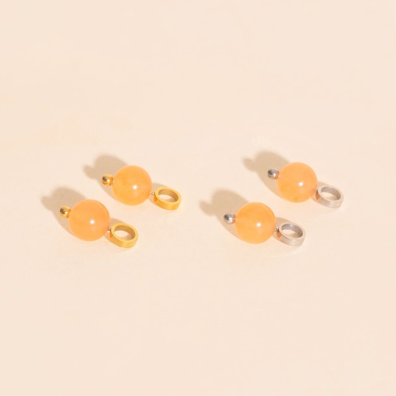 Aura Huggie Hoop Charms by Oh Clementine