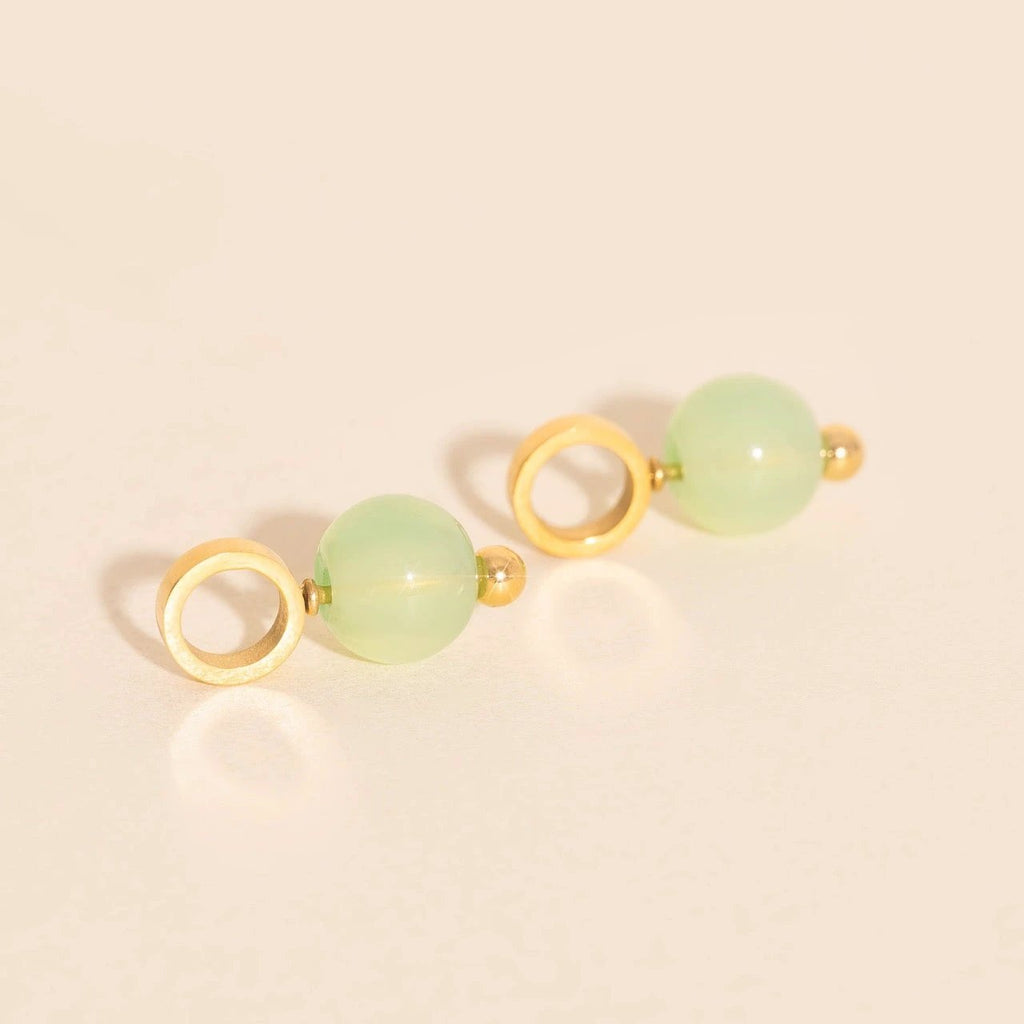 Aura Huggie Hoop Charms by Oh Clementine