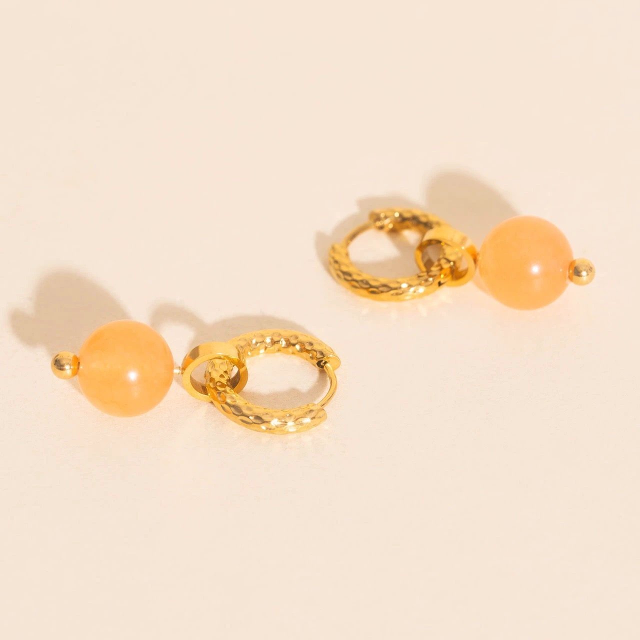 Aura Huggie Hoop Charms by Oh Clementine