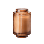 Aurélie Reeded Glass Candle: Sylvan Figue (M)