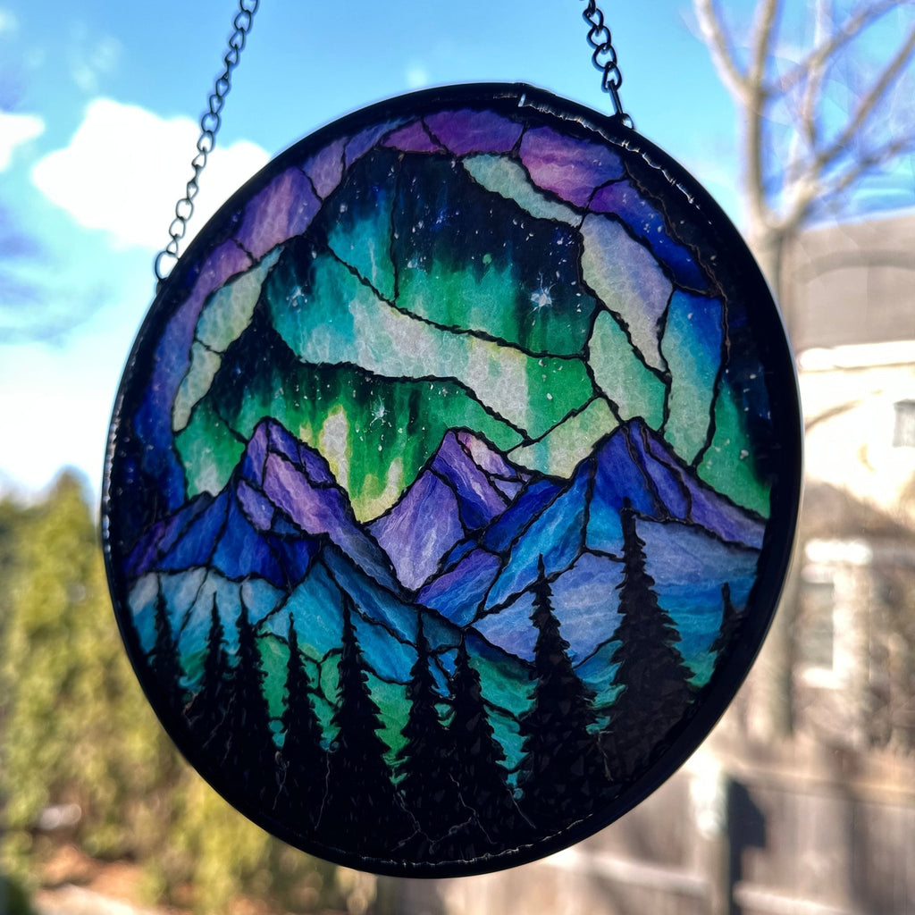Aurora Borealis Suncatcher Gifts La Vie Bien Aurora Borealis Suncatcher