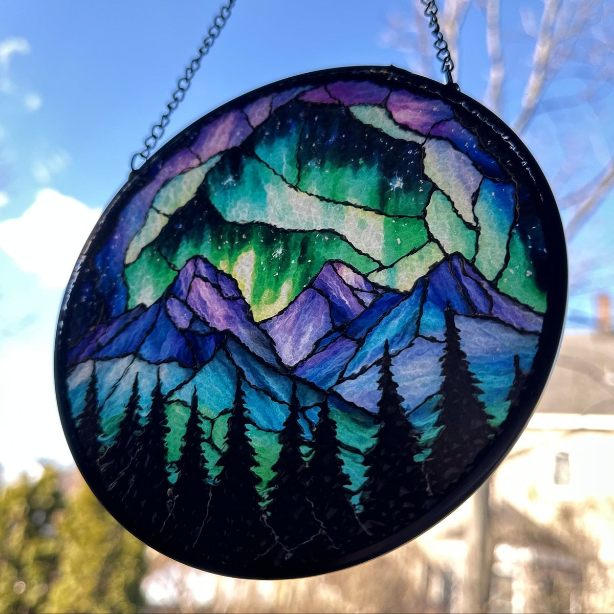 Aurora Borealis Suncatcher Gifts La Vie Bien Aurora Borealis Suncatcher