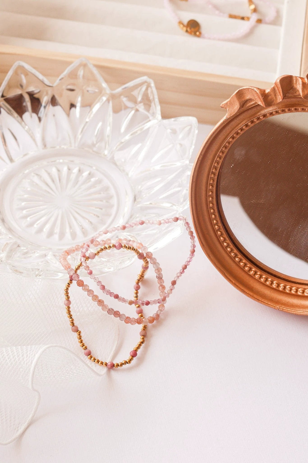 Aurora Stretch Bracelet Set by Rose & Clay