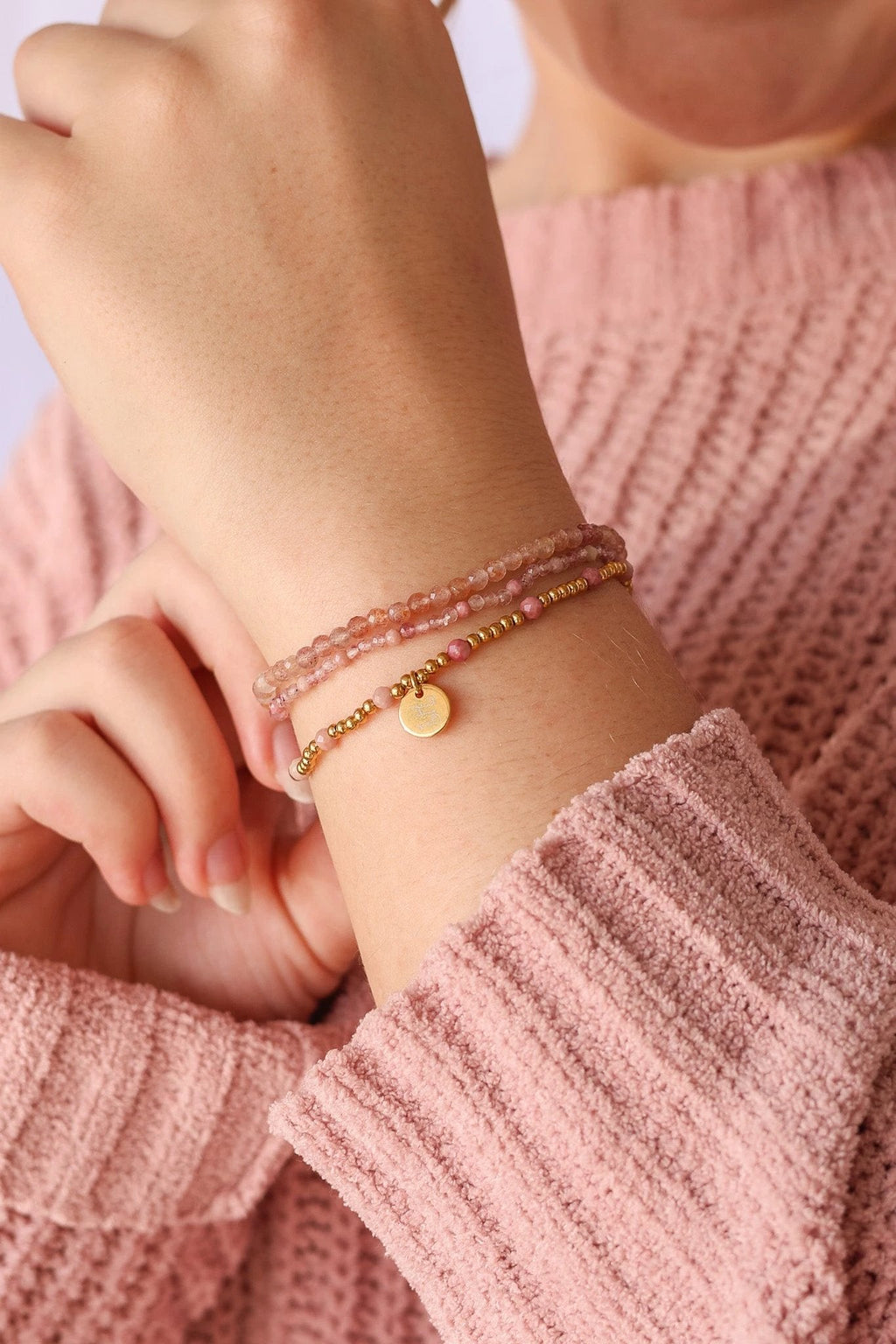 Aurora Stretch Bracelet Set by Rose & Clay