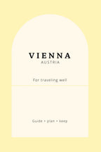 Vienna Trip Planner: Austria Printed Guide Book for an Elegant Time