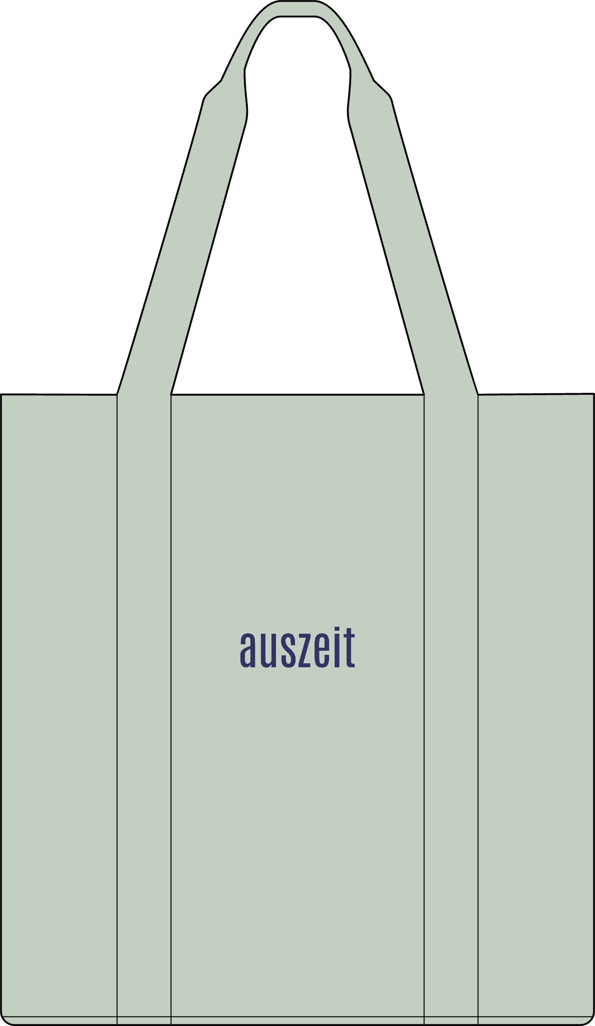 auszeit German "time off" embroidered nomad tote bag in bay or ivory, Minimalist Canvas Carry-All Bags La Vie Bien auszeit German "time off" embroidered nomad tote bag in bay or ivory, Minimalist Canvas Carry-All