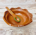 Authentic Mexican Molcajete with Spoon Molcajete Mexicano de Barro con Cuchara La Vie Bien Authentic Mexican Molcajete with Spoon Molcajete Mexicano de Barro con Cuchara