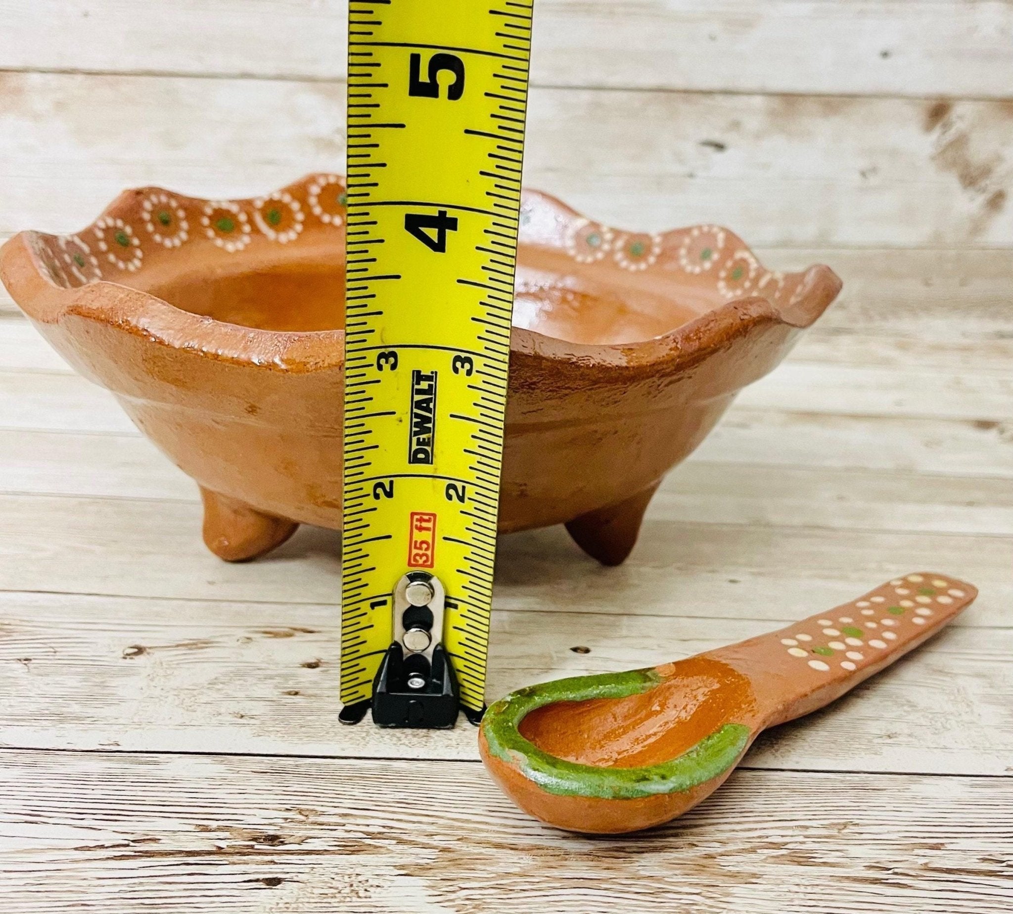 Authentic Mexican Molcajete with Spoon Molcajete Mexicano de Barro con Cuchara La Vie Bien Authentic Mexican Molcajete with Spoon Molcajete Mexicano de Barro con Cuchara