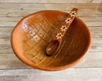 Authentic Mexican Molcajete with Spoon Molcajete Mexicano de Barro con Cuchara La Vie Bien Authentic Mexican Molcajete with Spoon Molcajete Mexicano de Barro con Cuchara