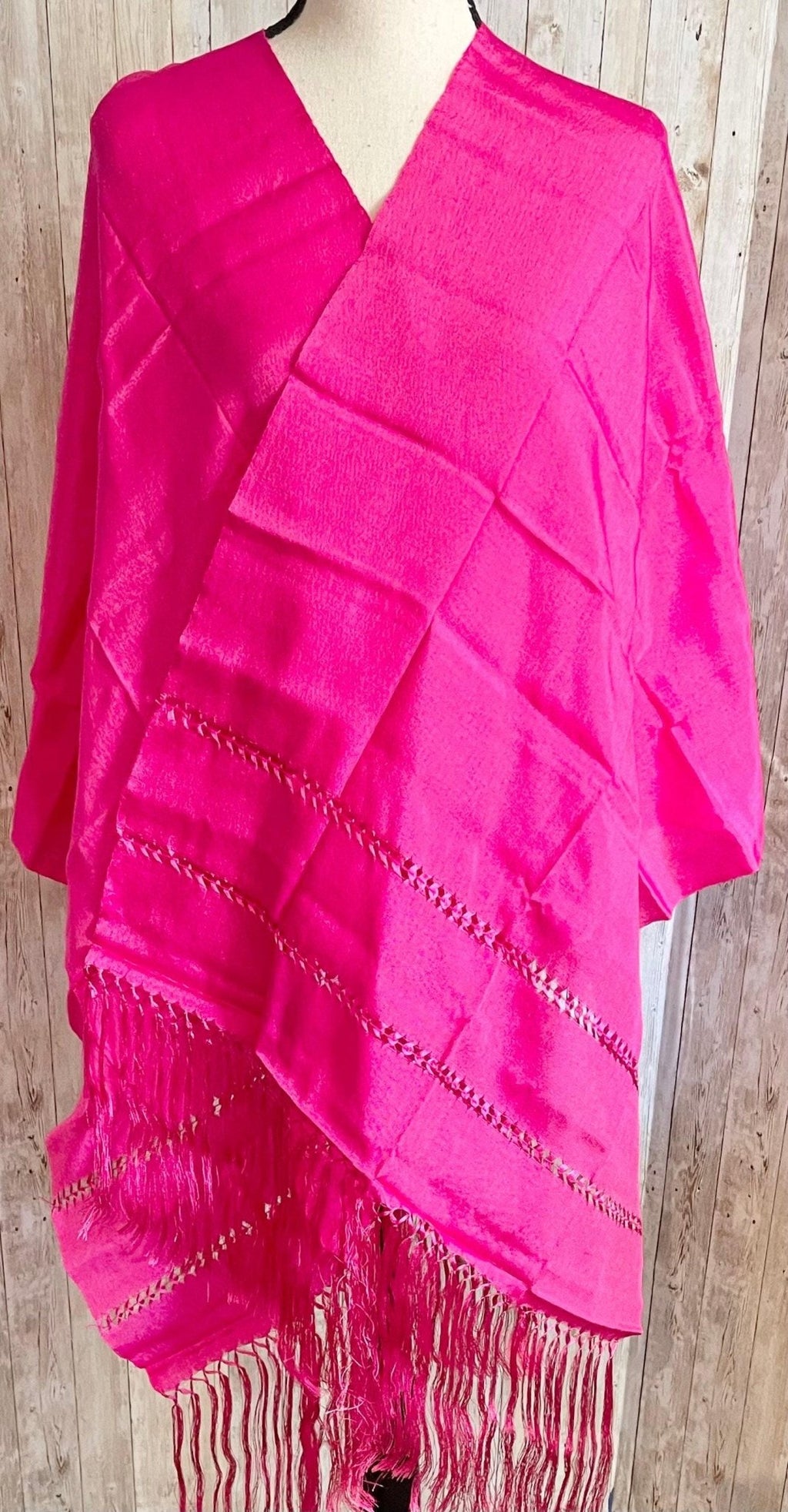 Authentic Mexican Silk Shawl Wrap Reboso Mexicano De Artiseda La Vie Bien Authentic Mexican Silk Shawl Wrap Reboso Mexicano De Artiseda