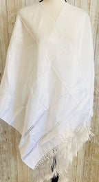 Authentic Mexican Silk Wrap Shawl Reboso Mexicano De Artiseda La Vie Bien Authentic Mexican Silk Wrap Shawl Reboso Mexicano De Artiseda