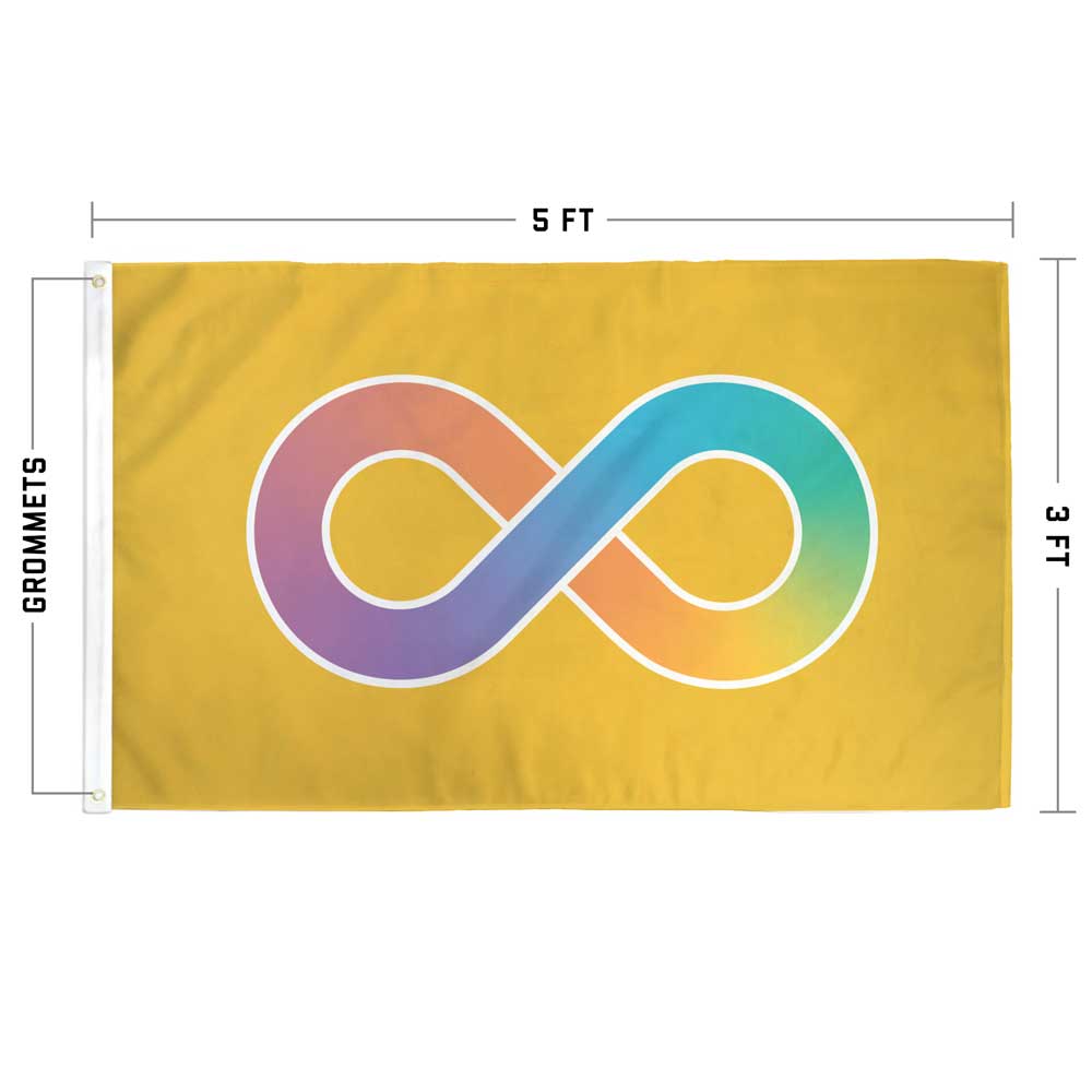 Autistic Pride Flag Flag La Vie Bien Autistic Pride Flag