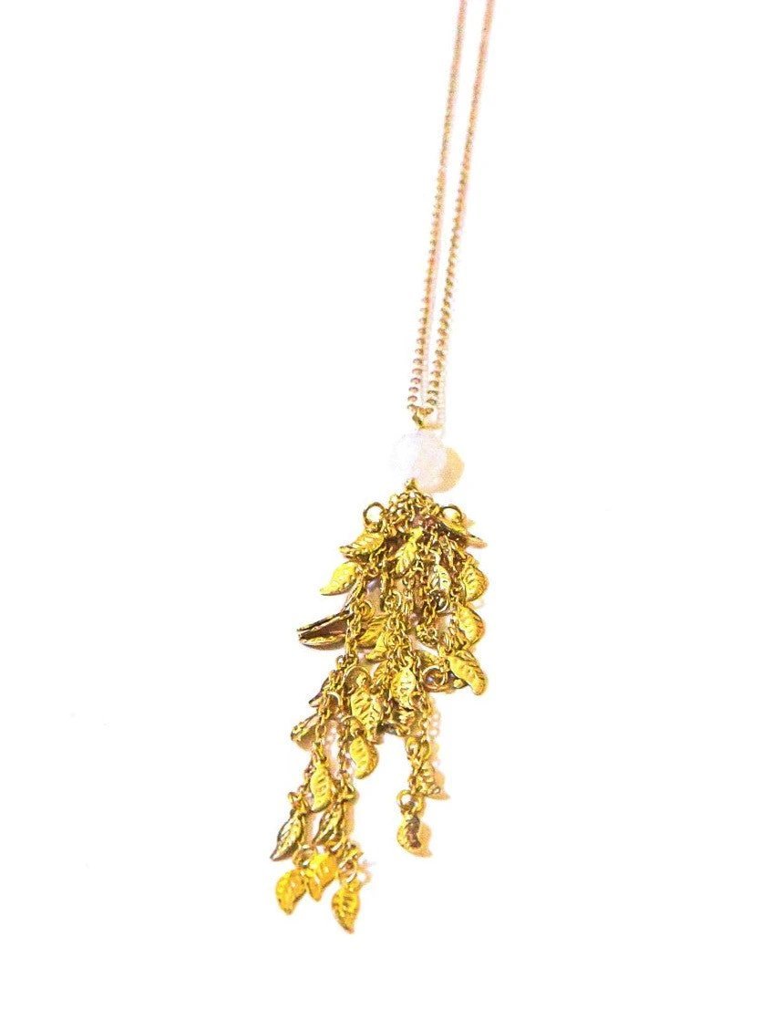 Autumn Day Moonstone Necklace
