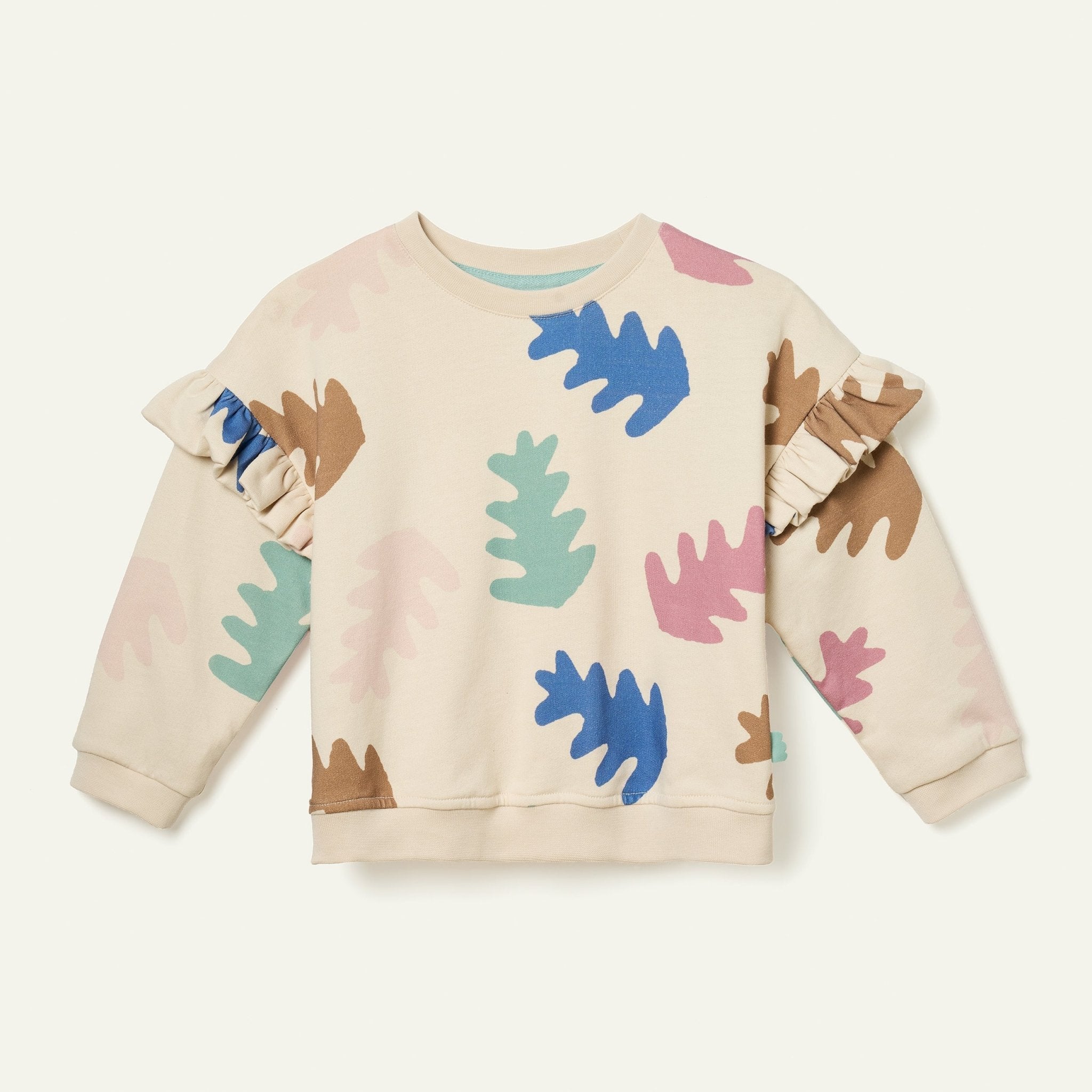 Autumn Ruffle Sweatshirt sweatshirt La Vie Bien Autumn Ruffle Sweatshirt