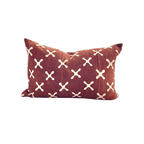Awa Mudcloth Lumbar Pillow