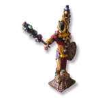 Aztec Warrior Statue | Handcrafted Cultural Sculpture Aztec Decor La Vie Bien Aztec Warrior Statue | Handcrafted Cultural Sculpture