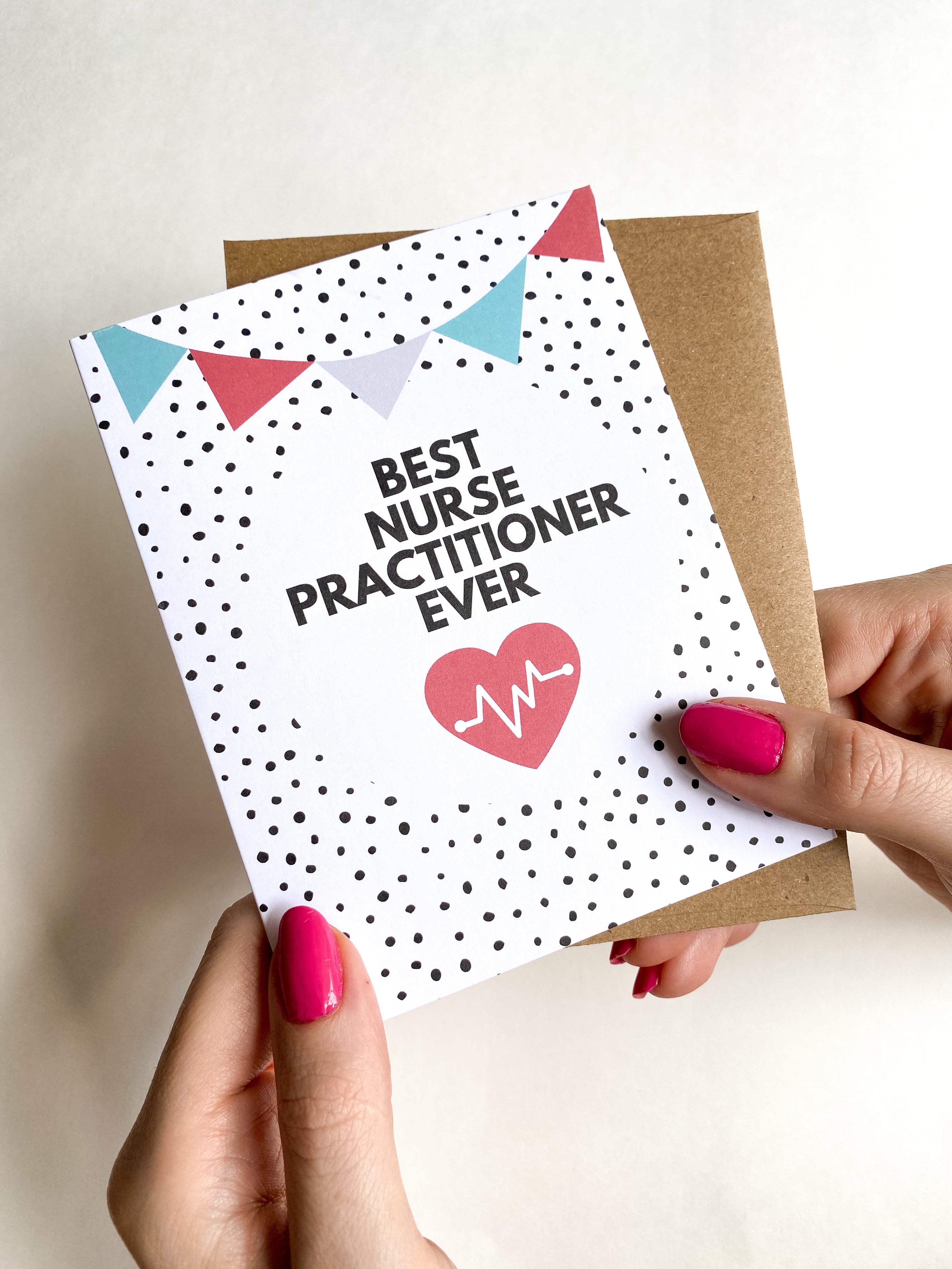 Best Nurse Practitioner Ever Card – Appreciation Thank You Greeting for NP