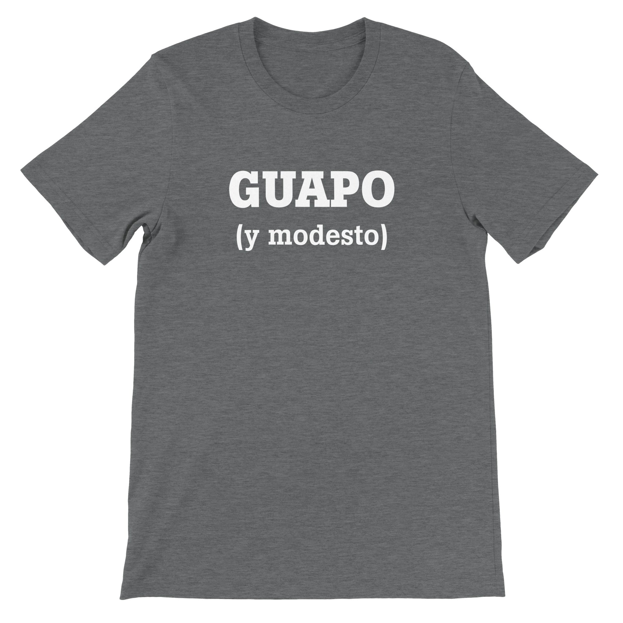 Guapo y modesto tee