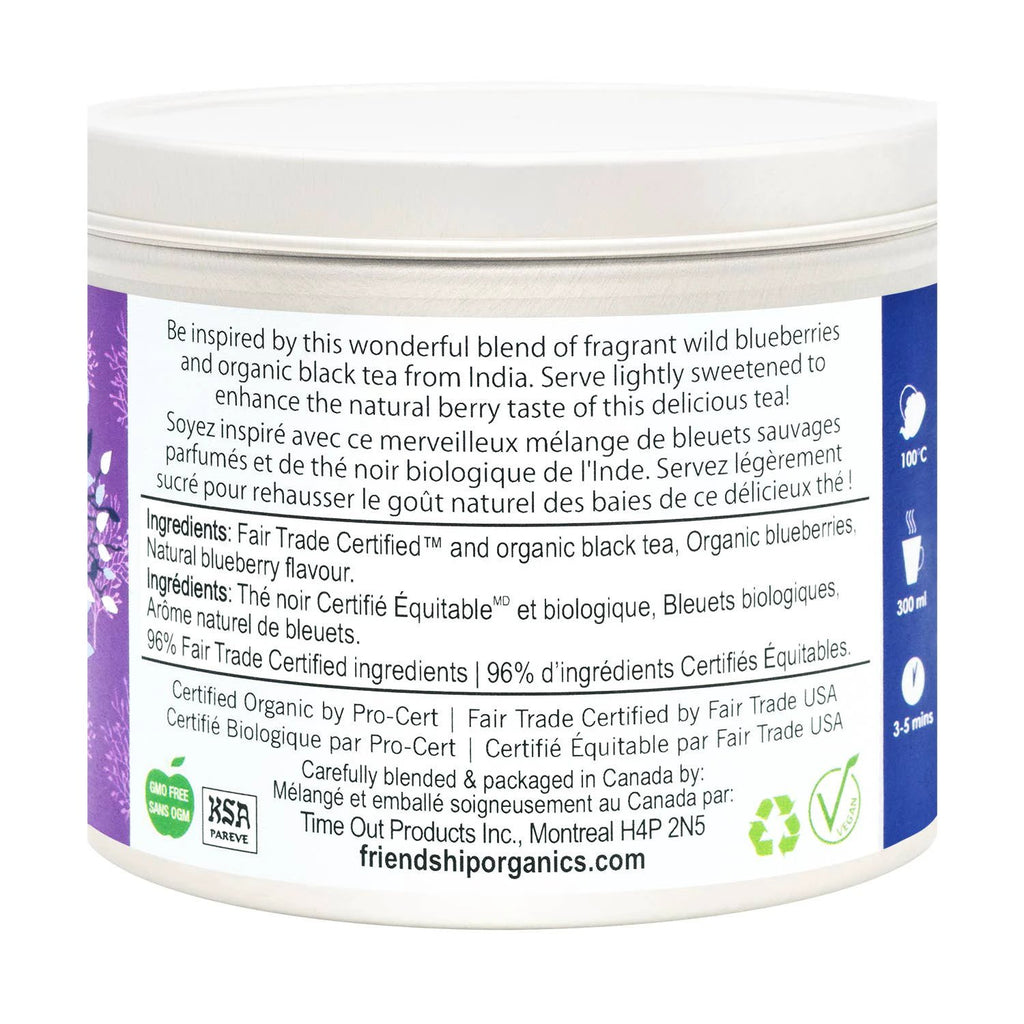 Blueberry Tea by Ethical Trade Co