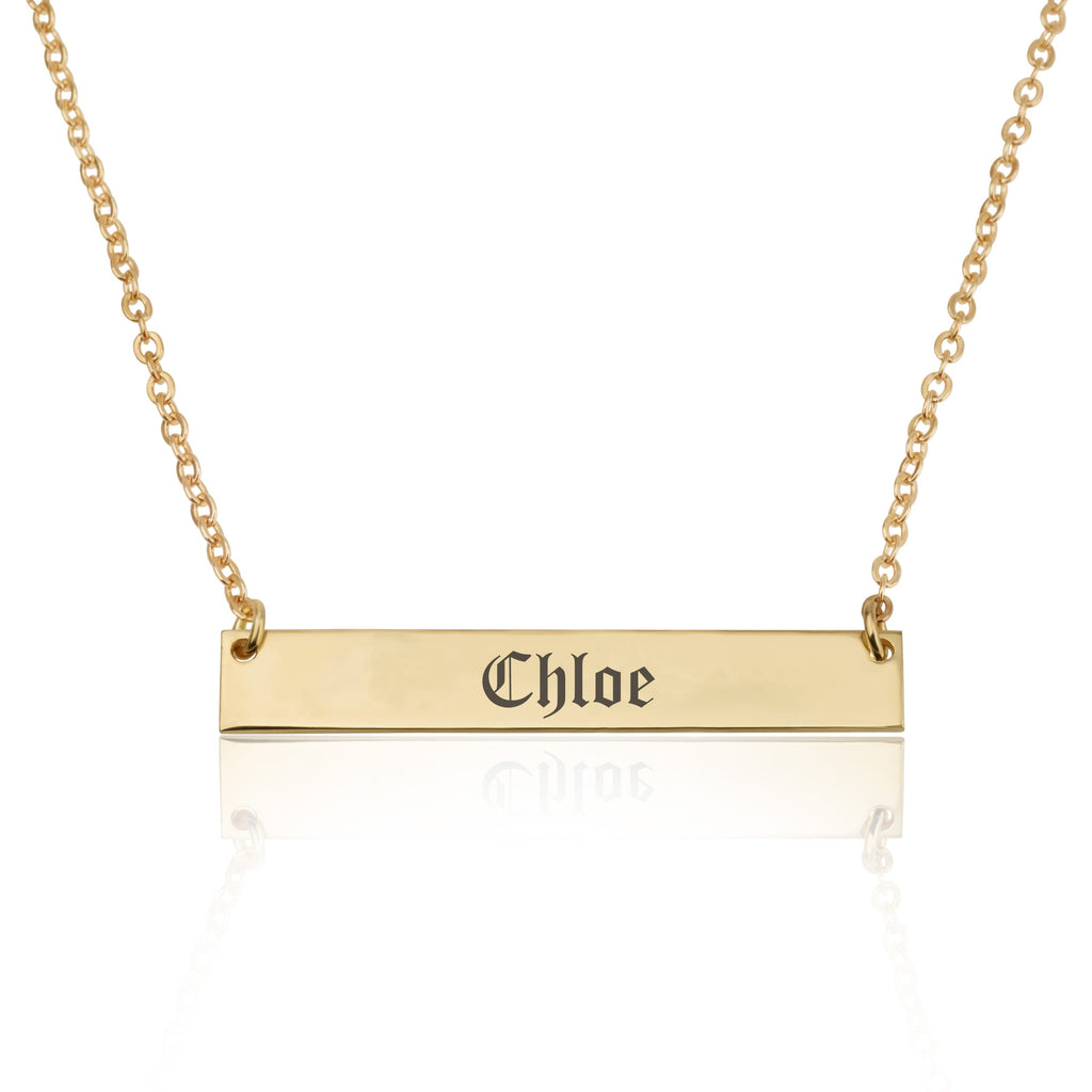 Customize Bar Necklace