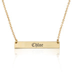 Customize Bar Necklace