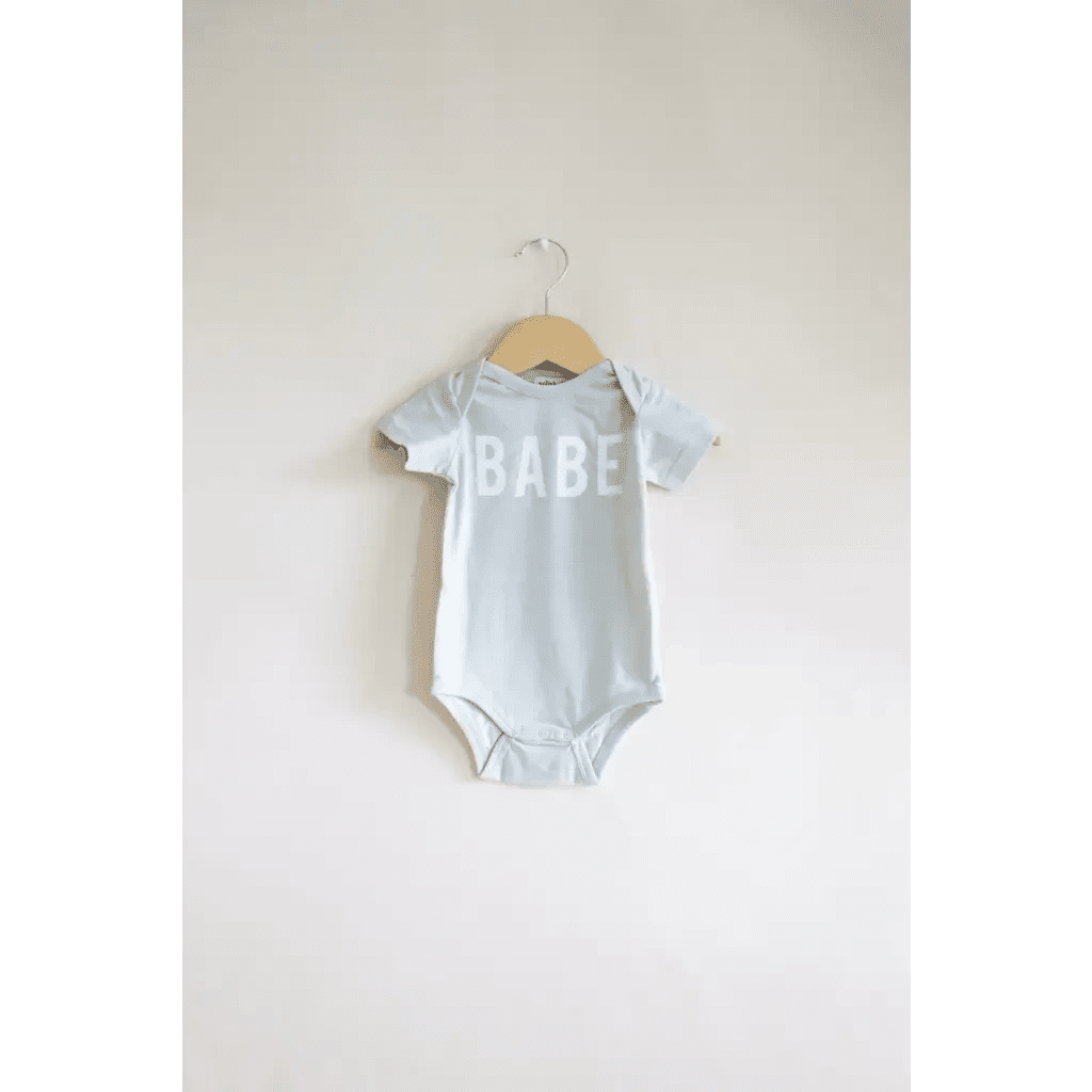 Babe Organic Cotton Baby Bodysuit by Polished Prints