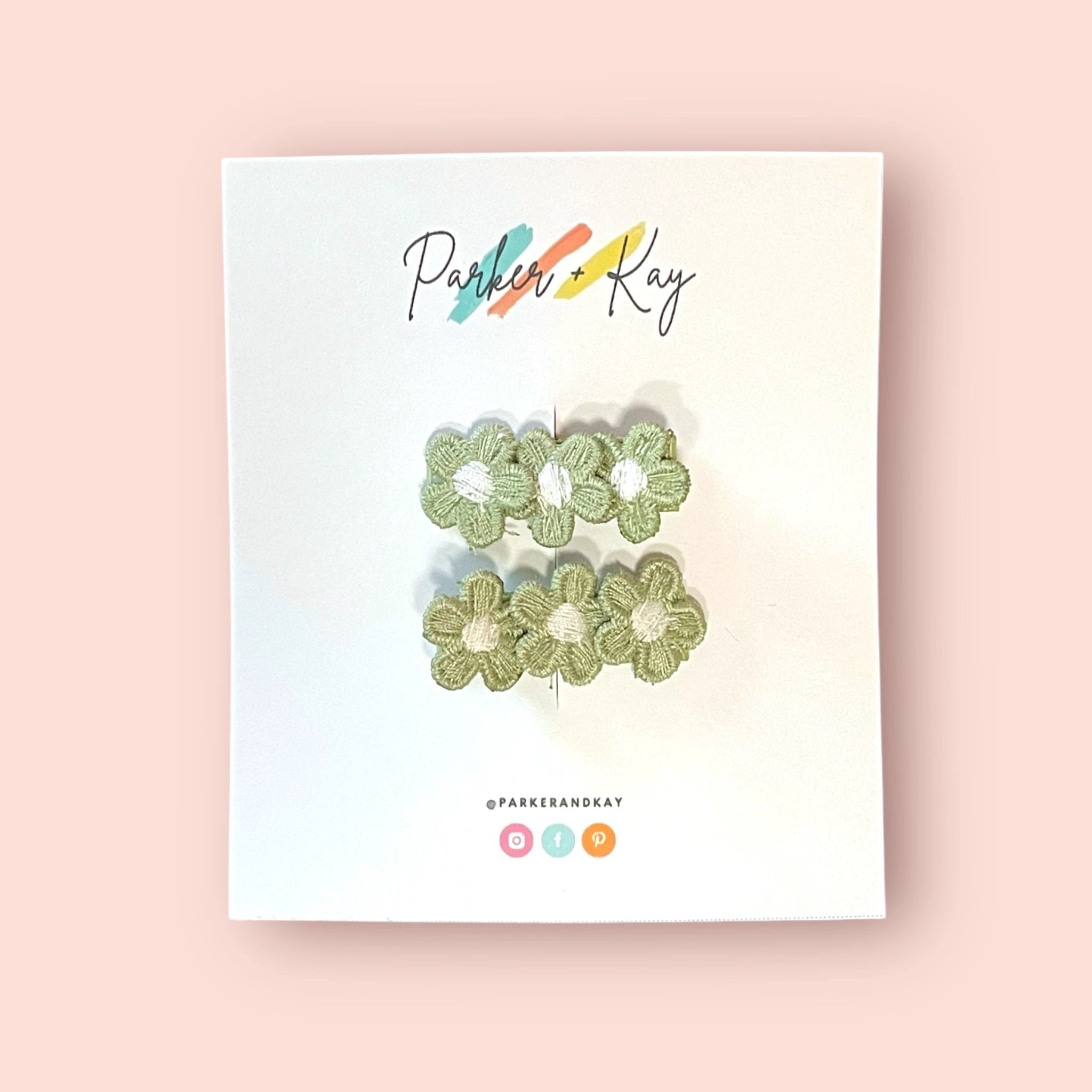 Baby Blooms Hair Clips by Parker + Kay Creative