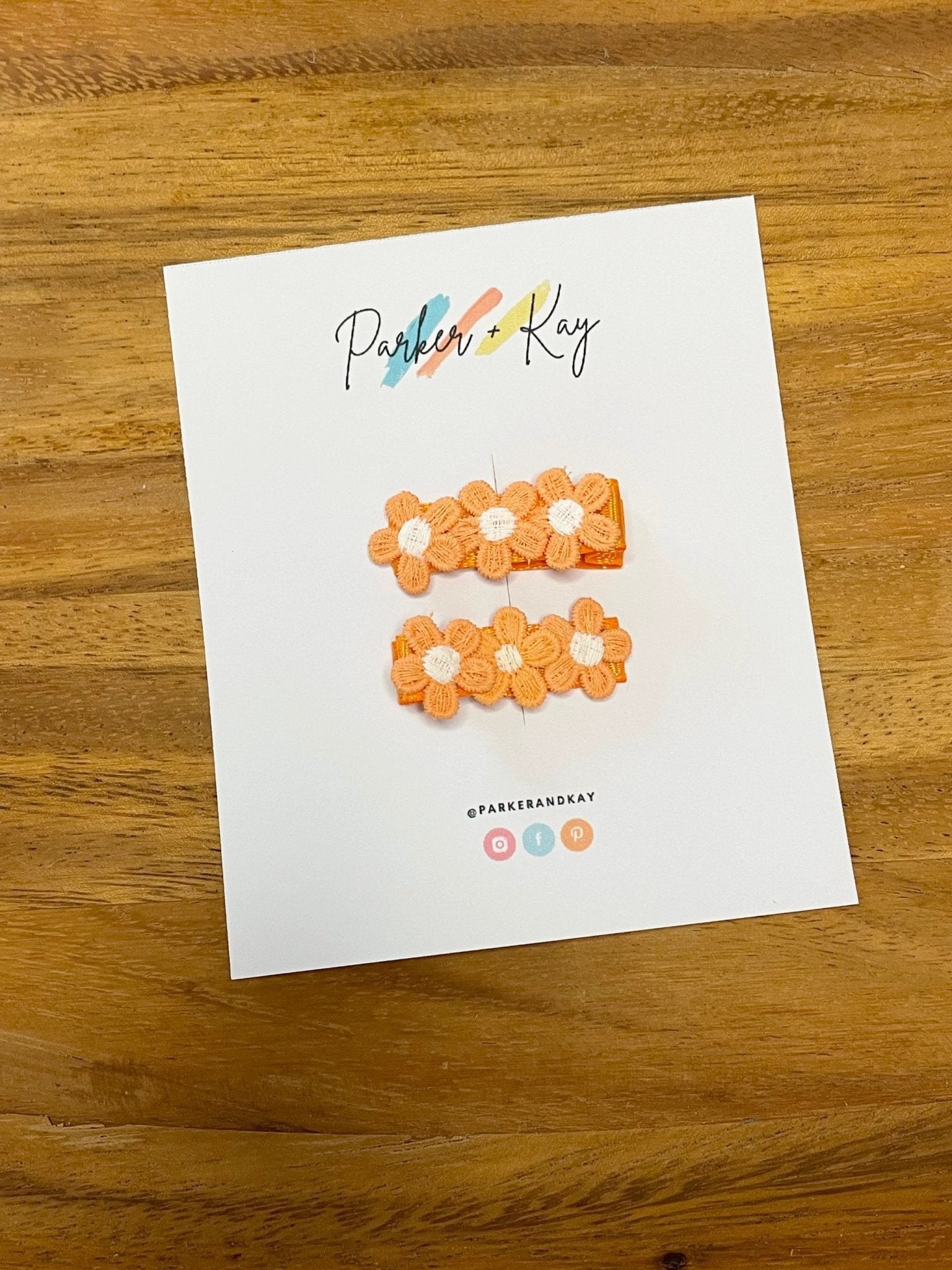 Baby Blooms Hair Clips by Parker + Kay Creative