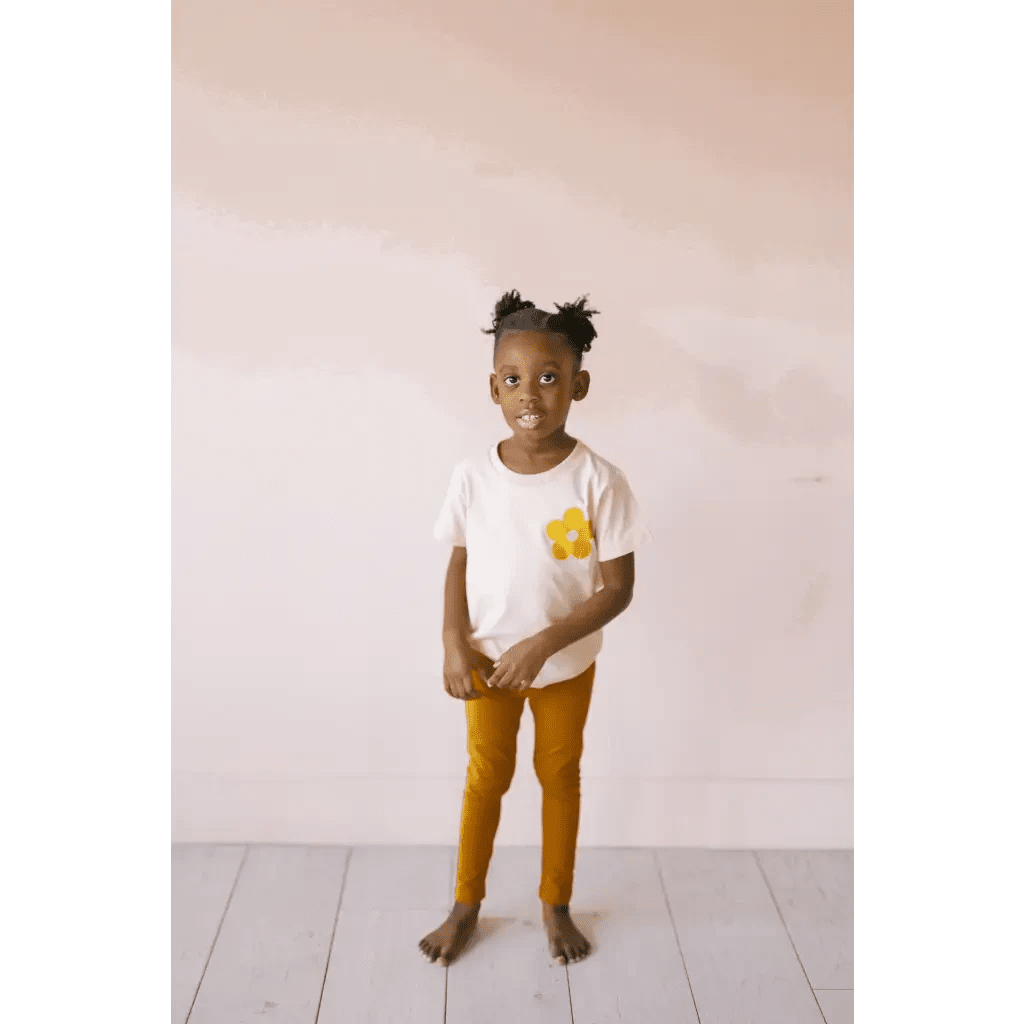 Baby Cathay Spice Lightweight Leggings for Toddlers by Polished Prints
