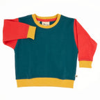 Baby Colorblock Sweatshirt by Peace House Studio