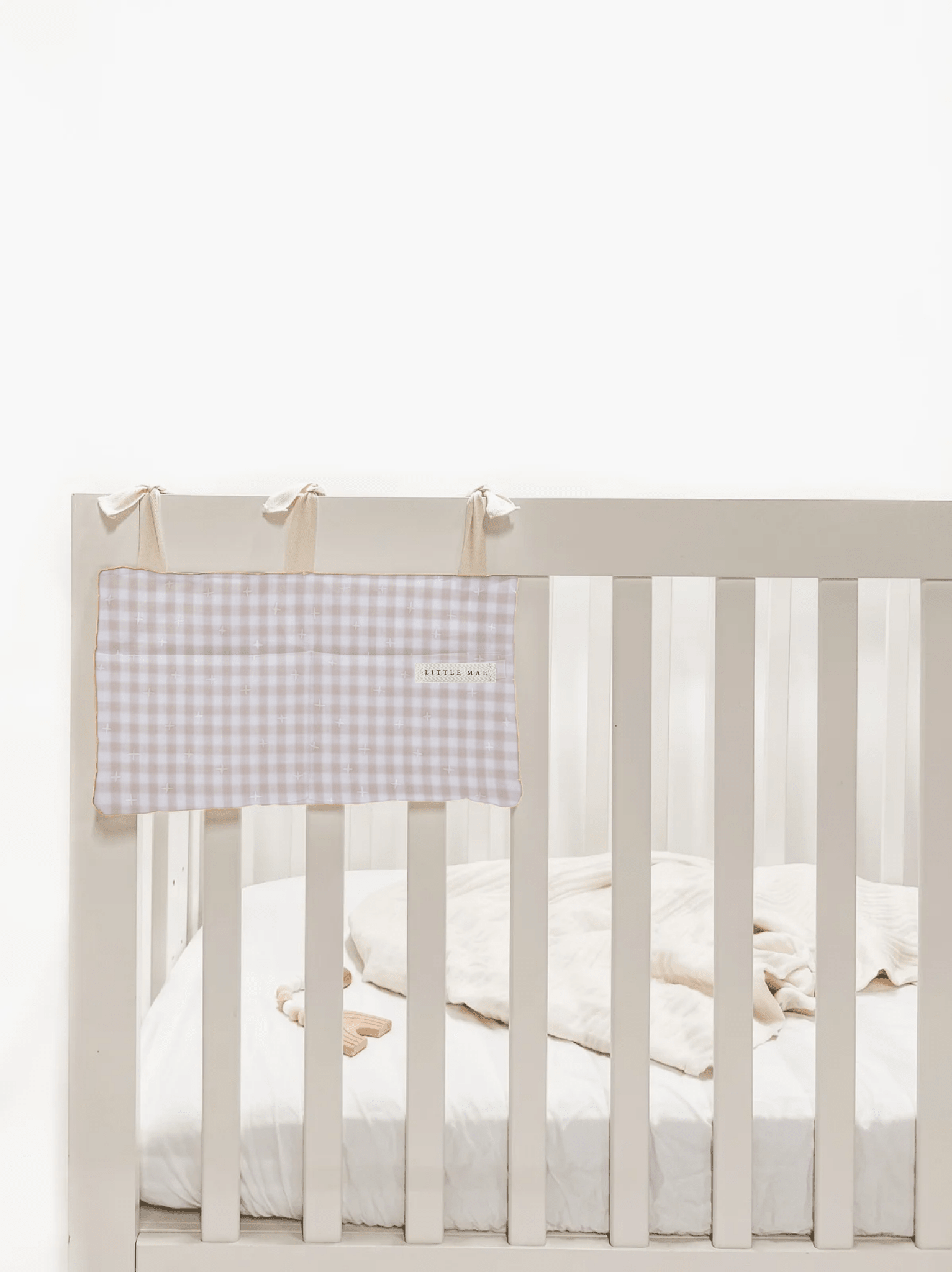 Baby Crib Diaper Caddy Storage Organizer Nursery Room Baby Crib Storage La Vie Bien Baby Crib Diaper Caddy Storage Organizer Nursery Room