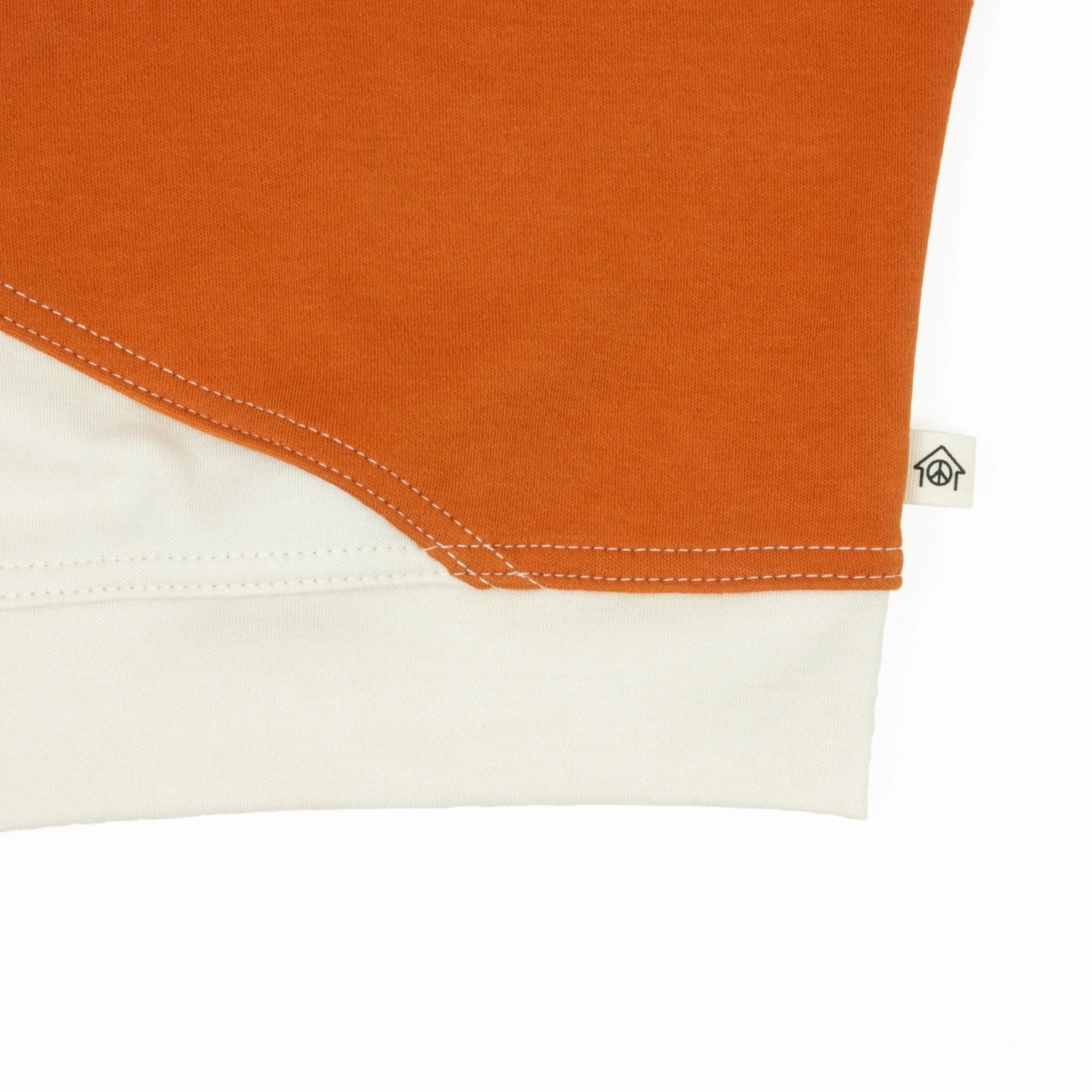 Baby Diagonal Colorblock Sweatshirt by Peace House Studio