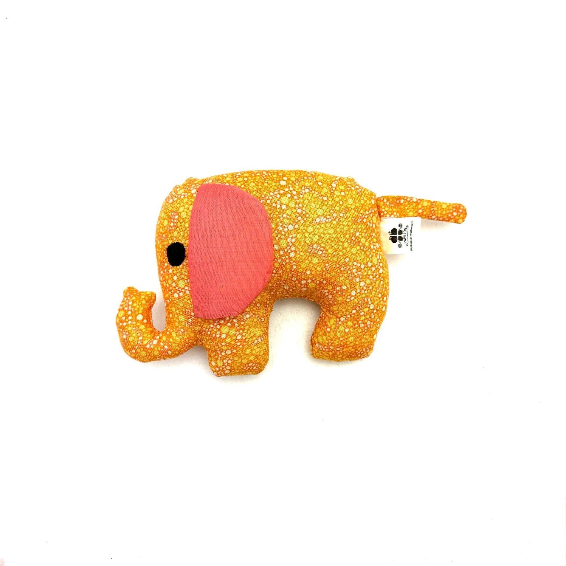 Baby Elephant - Pink/ Orange Bubbles