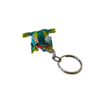 Baby Frog Seed Bead Key Chain - Guatemala Keychains La Vie Bien Baby Frog Seed Bead Key Chain - Guatemala