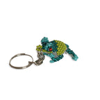 Baby Frog Seed Bead Key Chain - Guatemala Keychains La Vie Bien Baby Frog Seed Bead Key Chain - Guatemala