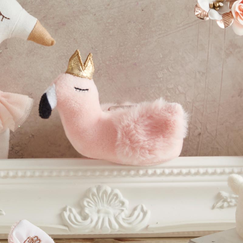 Baby Gift Friendly Flamingo Baby Comfort Toy | Boo - boos Relief Toy | 4.25"