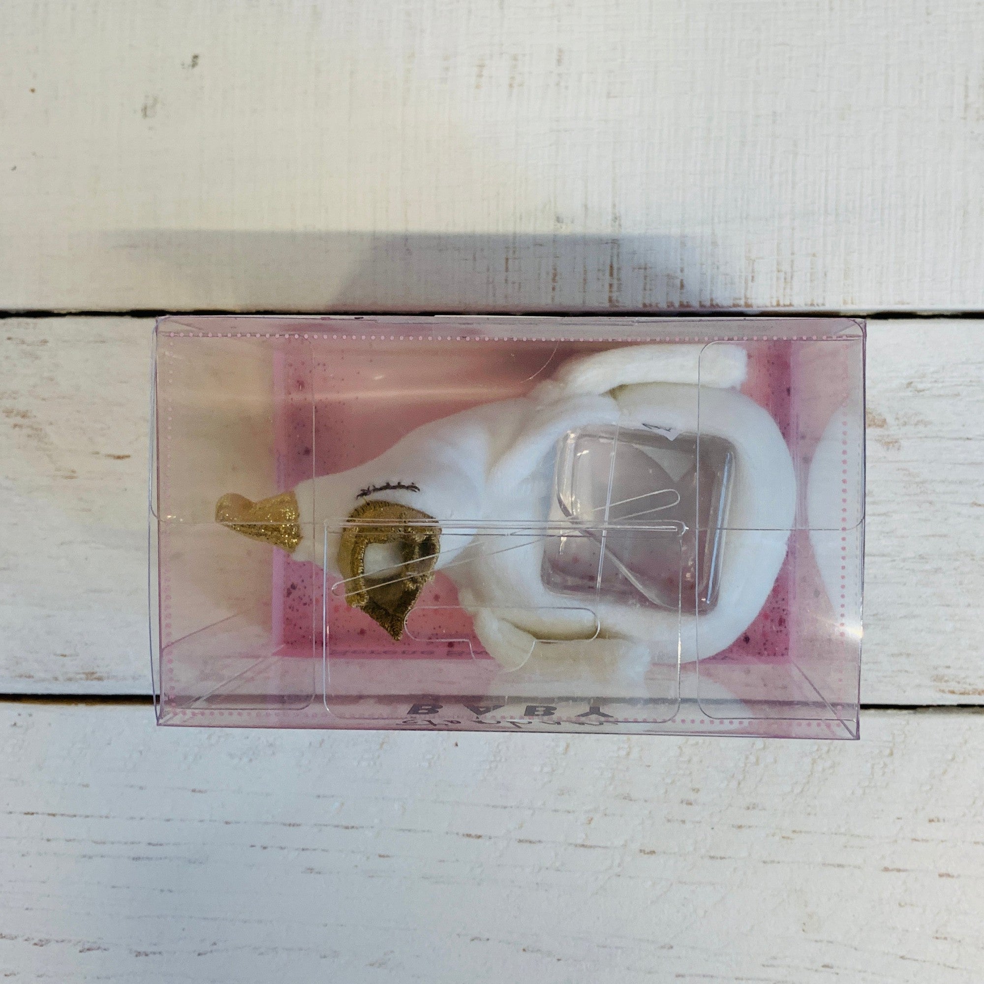 Baby Gift Serene Swan Comfort Toy for Baby in White | Boo - boos Relief Toy | 4.25"