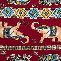 Baby Girls Volant Ruffle Cotton Dress – Cultural Print | Mixed Up Clothing