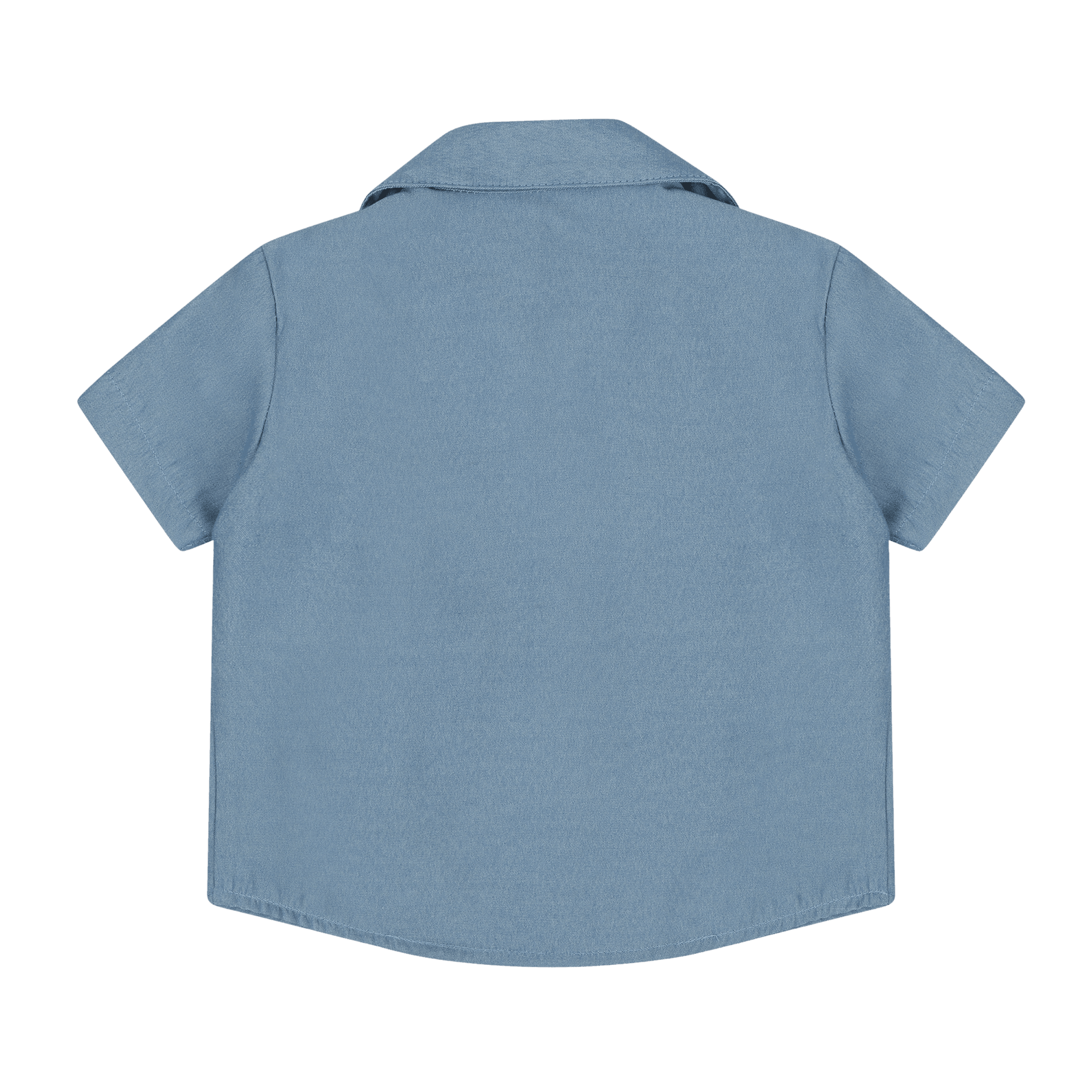 Baby Hemd Shirt – Short Sleeve Multicultural Button - Down for Kids