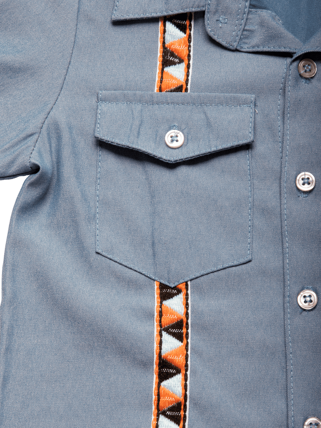 Baby Hemd Shirt – Short Sleeve Multicultural Button - Down for Kids