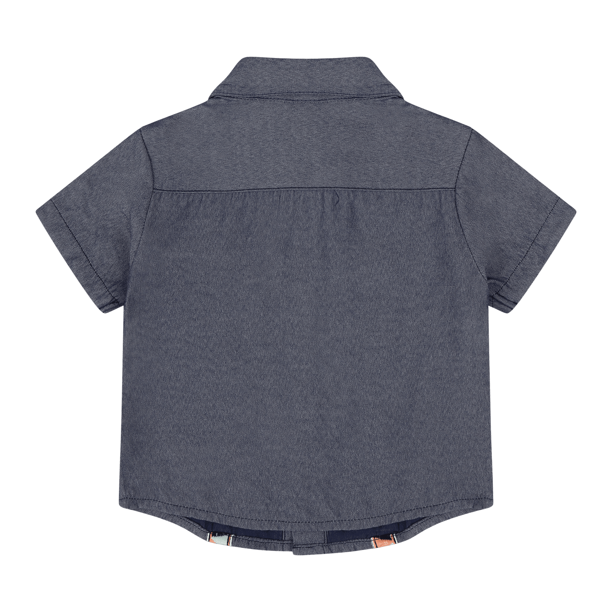 Baby Hemd Shirt – Short Sleeve Multicultural Button - Down for Kids