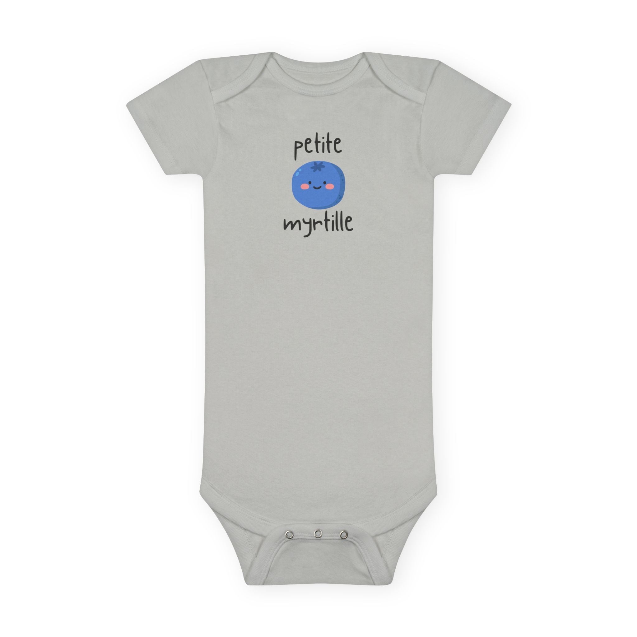 Baby Onesie with 'petite myrtille' Cute Blueberry Graphic — Infant Bodysuit Kids clothes La Vie Bien Baby Onesie with 'petite myrtille' Cute Blueberry Graphic — Infant Bodysuit