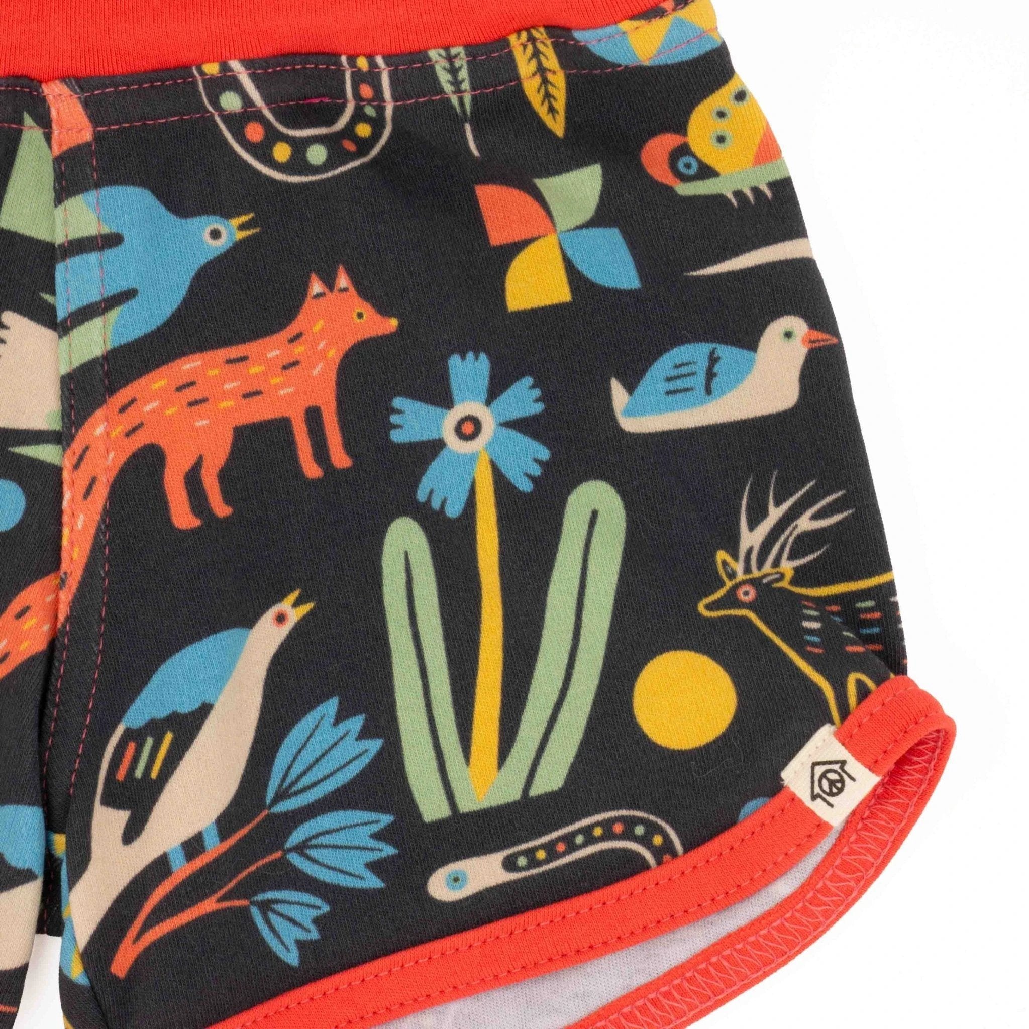 Toddler Print Shorts by Peace House Studio